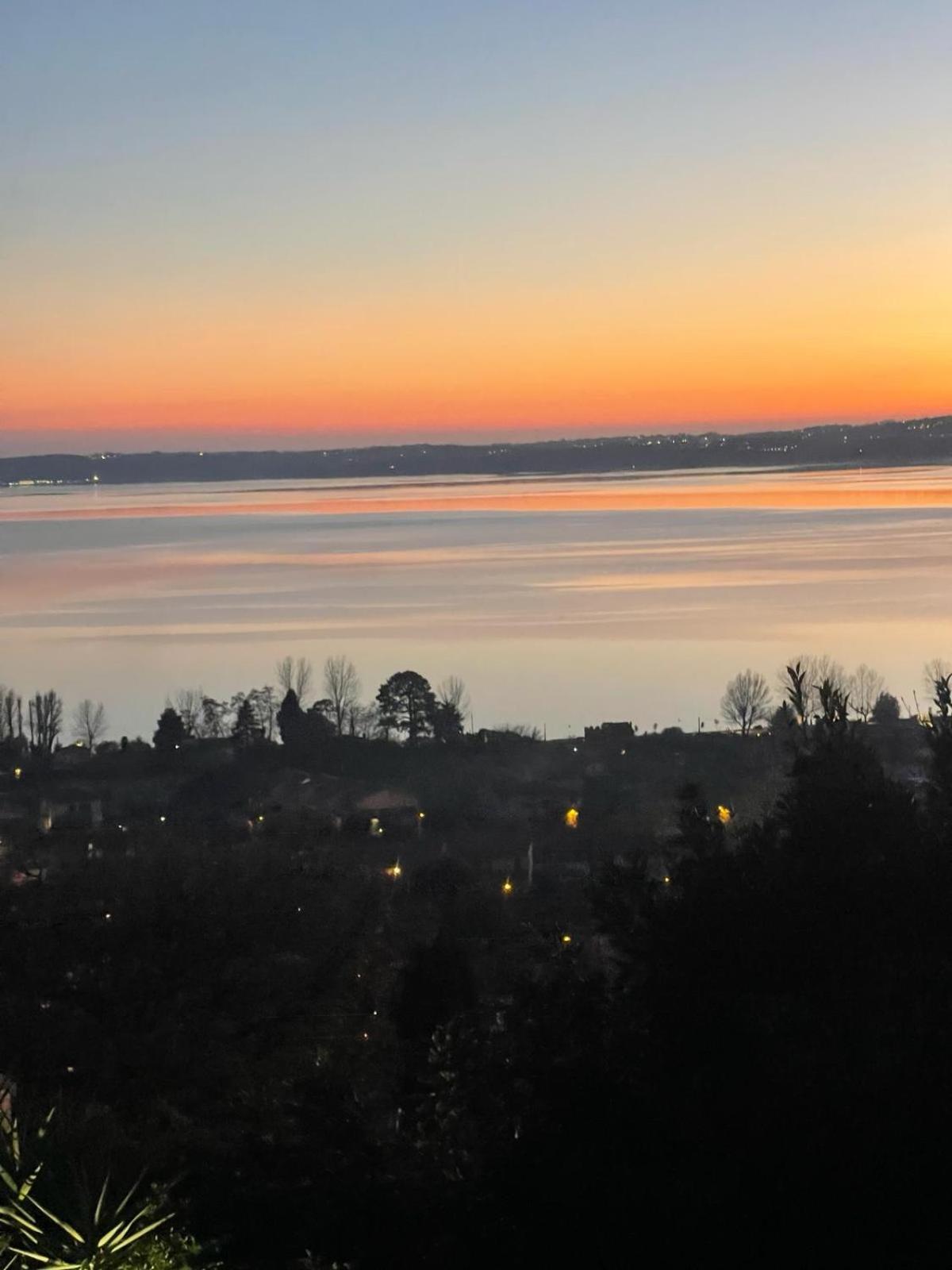 Sguardo Sul Lago Trevignano Romano Zewnętrze zdjęcie